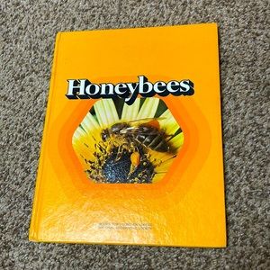 Honeybees hardcover book vintage 1973